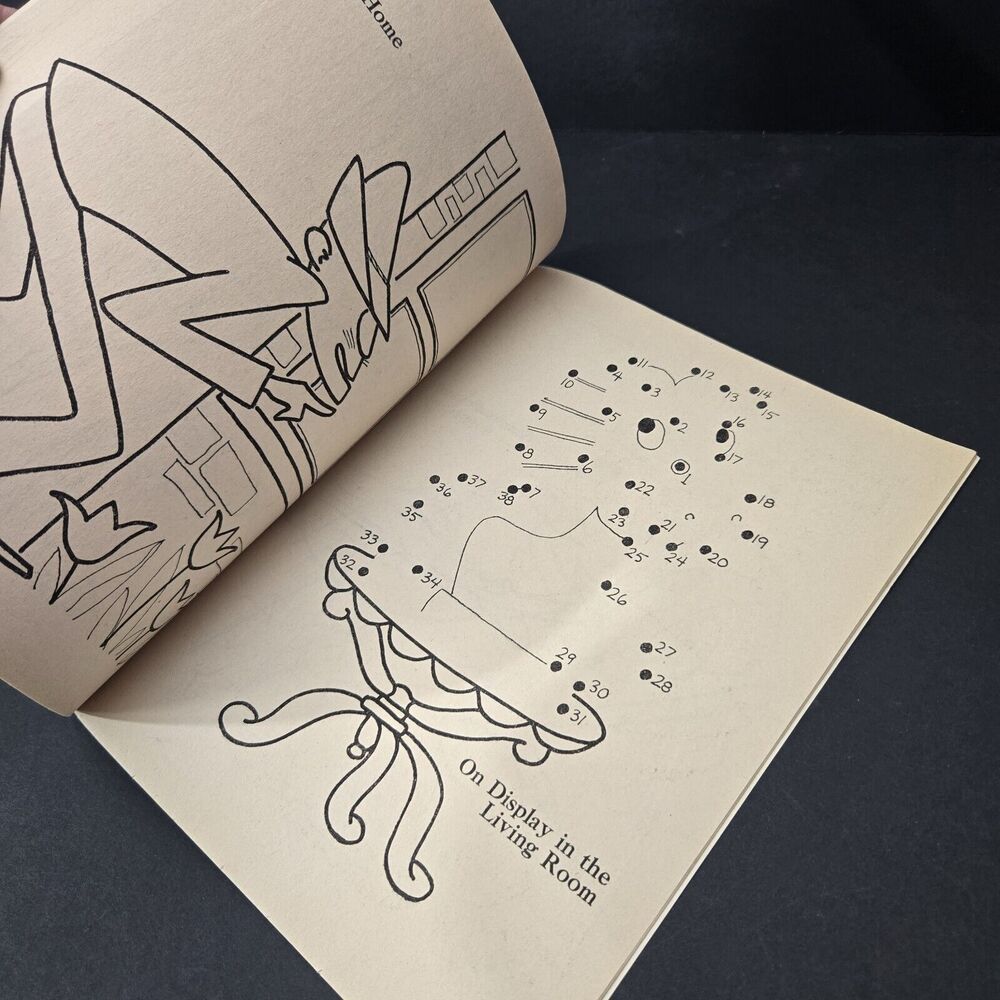 Vintage Gumby and Pokey Dot Book 1970 Whitman Coloring Book COLLECTIBLE RARE GD - Picture 7 of 14